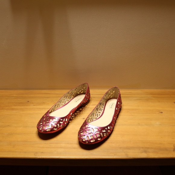 Coach metallic pink flats - would fit size 10 - Picture 2 of 12